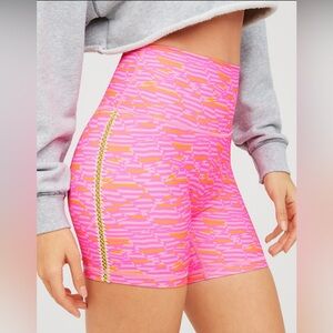 AERIE || Offline Goals 5" Bike Shorts with Crochet Detail Size XL